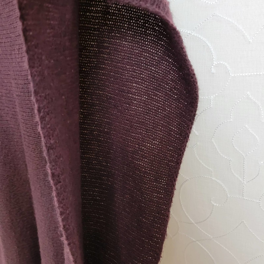 Cabi Red Sweater Tunic Mini Short Sleeves Crewneck Dress Size XL - Picture 3 of 7